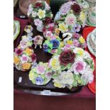 Royal Doulton, Aynsley and Other Posies:- One Tray