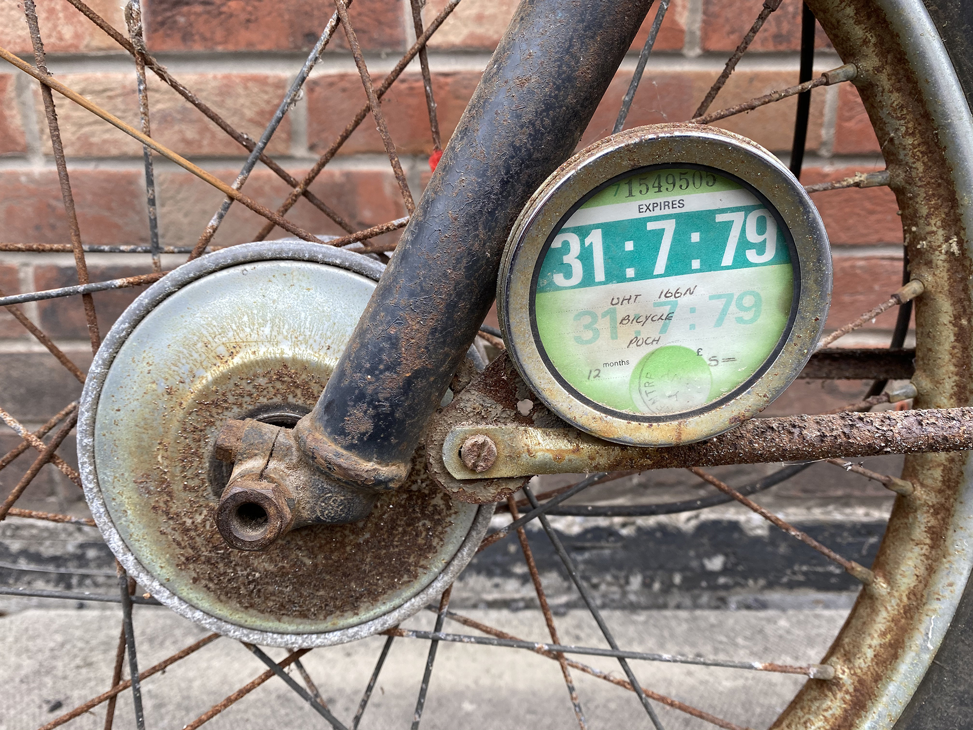 An Original 1974 Vintage PUCH MV50 Moped, 50cc, V5 and Key not present. 9,018 Miles shown on - Image 7 of 7