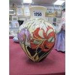 A Moorcroft Pottery Vase, painted in the 'March Morning' design by Kerry Goodwin, limited edition