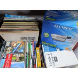 Panasonic Blue-Ray Disc Players, Sony Handycam, LP records, CD's etc.