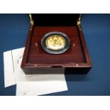 The Royal Mint 2016 United Kingdom Gold Proof 5oz Coin 'The 90th Birthday of Her Majesty The