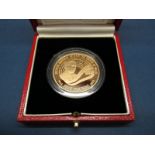 The Royal Mint 1998 UK Gold Proof Crown Five Pounds, HRH The Prince of Wales 50th Birthday,
