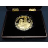 Jersey 2011 Gold 5oz Coin, Ten Pounds, 'The Royal Wedding', certified No.26 of 30, cased.