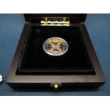 Jersey 2010 Gold Proof Sovereign, Charles II Guinea Design, 'Restoration of The Monarchy',