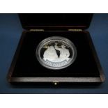 Bailiwick of Jersey 2007 Platinum Proof Ten Pounds Coin 'Diamond Wedding Anniversary, (155.50g -