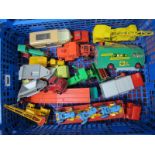 A Quantity of Original Matchbox King Size and Similar, including Ford Tractor Transporter and