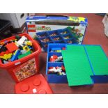 Two Lego Basic Sets, comprising of Set '1577 and Lego System Set #565, unchecked.