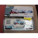 A Corgi 'Heavy Haulage' 1:50th Scale Diecast Model #17601 Hills of Botley Scammel Constructor and 24