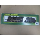 A "OO" Scale 4-6-0 Class BI Locomotive and Tender by Replica, finished in BR black, R/No 61132,