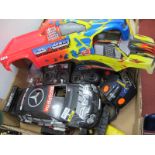 A Quantity of Radio Controlled Model Items, to including Nikko car chassis and suspension, three