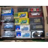 Fourteen Diecast Model Vehicles, by Lledo 'Vanguards' Matchbox and other including commercial