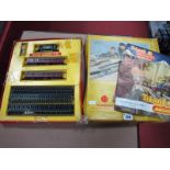 A Tri-ang 'TT' Scale Train Set No 'T5', comprising 0-6-0 locomotive, two coaches and track, all