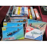 Approximately Eighteen Plastic Model Aircraft Kits by Special Hobby PM Model, Italeri, ZVEZDA and