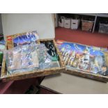 Two Harry Potter Lego Sets, No. 4709 and 4730, both boxed, opened, unchecked, No. 4730 with