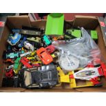 A Quantity of Diecast Toys, Tonka Toys, two Star Wars craft, all playworn.