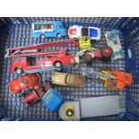 A Small Quantity of Original Corgi Vehicles, including Simon Snorkel, Carrimore Machinery Carrier (