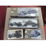 Two Corgi Diecast Model Military Vehicles From The Fighting Vehicles Series, comprising of #55101 US