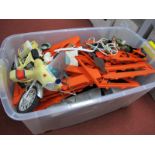 A Quantity of Original Action Men Vehicles and Accessories, including Police motorbike, all