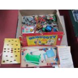 A Quantity of Mid XX Century Toys, including Newfooty, Dinky, Lead Figures, Scalex, among other