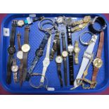 Ladies and Gent's Wristwatches, including Pulsar, Seiko, Reflex etc, modern pocketwatch style