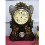 J.C.Brown of Bristol, Connecticut, Early XX Century Bracket/Wall Clock, having eight day movement,