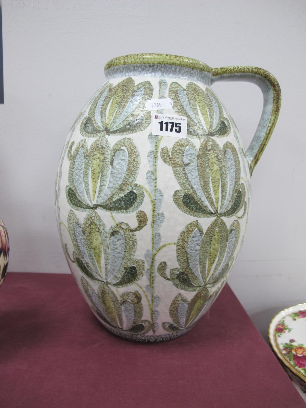 Denby Glyndbourne Jug Vase, circa 1970, 30.5cm high.