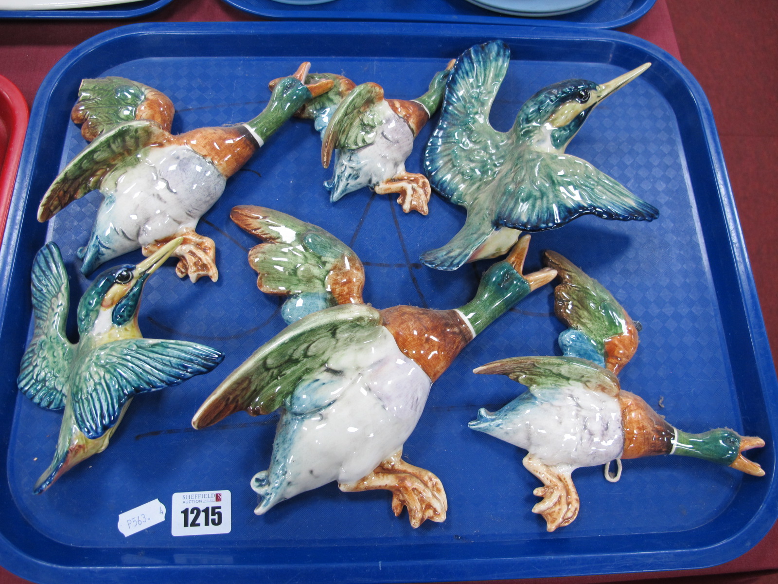 Beswick and Dux Flying Birds (one damaged).