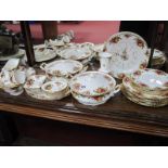 Royal Albert 'Old Country Roses Second Quality Dinner Ware, of eighteen pieces including two