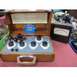 Canbridge Decade Bridge Type 43379; English Electric Ammeter in bakelite case. (2)