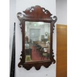 A XIX Century Mahogany Framed Glass.