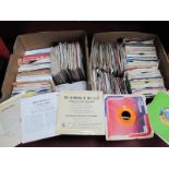 Records 45rpm's Various Genres:- Two Boxes