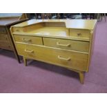 E. Gomme for G Plan, golden oak dressing table having five various drawers, 107cm wide.