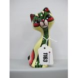 Lorna Bailey - Miss Prim the Cat, 13cm high.