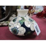 A Moorcroft Pottery Vase, painted in the 'Snow Song' design by Rachel Bishop, shape 32/5,