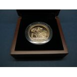 The Royal Mint The Sovereign Collection, The Five Sovereign Piece 2014, BU .916, certified No.