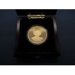 A Westminster Issue The Baroness Thatcher 1oz Gold Commemorative Coin, certified No.16 of 95,