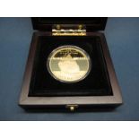 Bailiwick of Jersey 2012 Gold Proof Five Pounds Coin 'RMS Titanic Centenary', certified No.37 of 45,