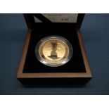 The Royal Mint UK Gold Proof Five Pounds Coin 2011, 'The Royal Wedding', certified No.0747, cased.