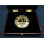 Bailiwick of Guernsey Westminster Edition 2012 Diamond Jubilee 22 Carat Gold Proof 5oz Coin,