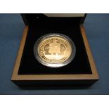 The Royal Mint 2009 Henry VIII Five Pounds Gold Proof Coin, certified No. 0050, cased.