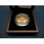 The Royal Mint 2010 UK Five Pounds Gold Proof Coin, 'Restoration of The Monarchy', certified No.