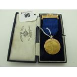 A 9ct Gold Imperial Chemical Industries Limited Medallion Pendant, "The Buxton Lime Firms Co Ltd