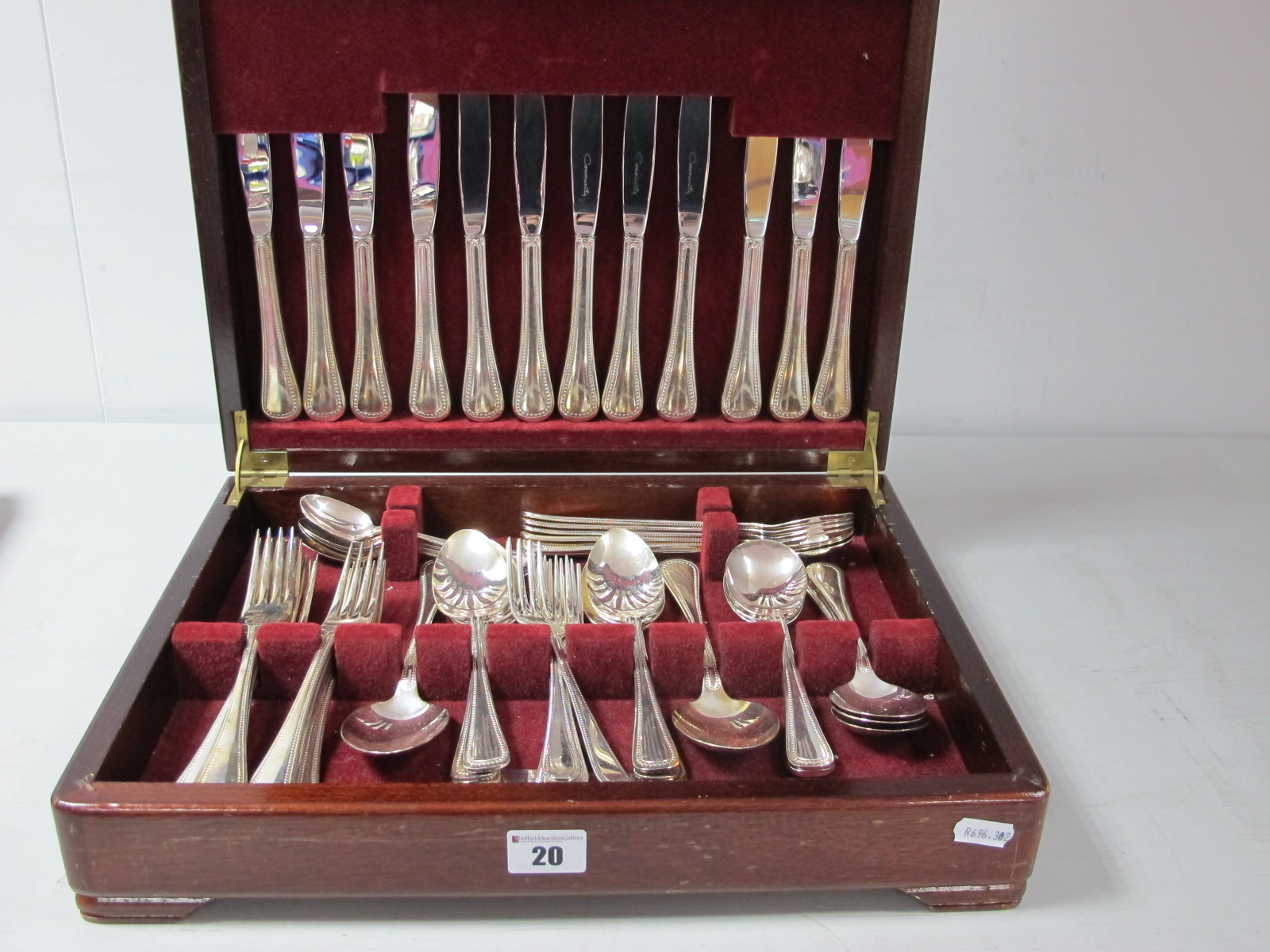 A Six Setting Canteen of 'Community' Cutlery, in original canteen case.