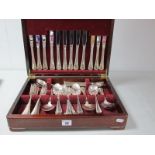 A Six Setting Canteen of 'Community' Cutlery, in original canteen case.