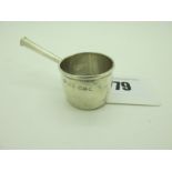 A Novelty Miniature Hallmarked Silver Sauce Pan, Cornelius Desormeaux Saunders & James Francis