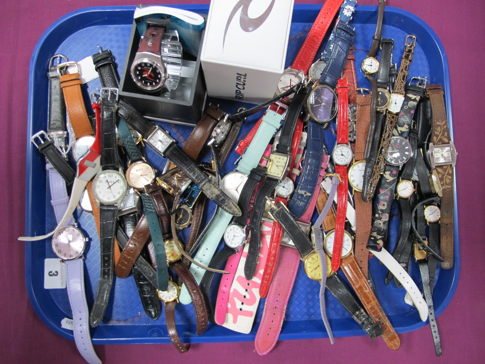 A Mixed Lot of Modern Ladies Wristwatches, including Citron, Seiko, Constant, Disney, Mantaray,