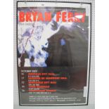 Four Original signed Tour Posters 'Sheffield City Hall', to include Bryan Ferry (2002), John