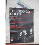 Three Original Signed Tour Posters 'Sheffield City Hall', including Richard Ashcroft, The Goo Goo
