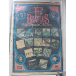 The Beatles Promotional Shop Poster, from the early 70's depicting available records etc.