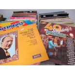 A Large Quantity of LP's 60's, 70's and 80's, to include easy listening, classical, pop, jazz